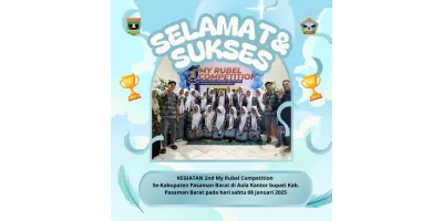 prestasi dalam kegiatan 2nd My Rubel Competition
